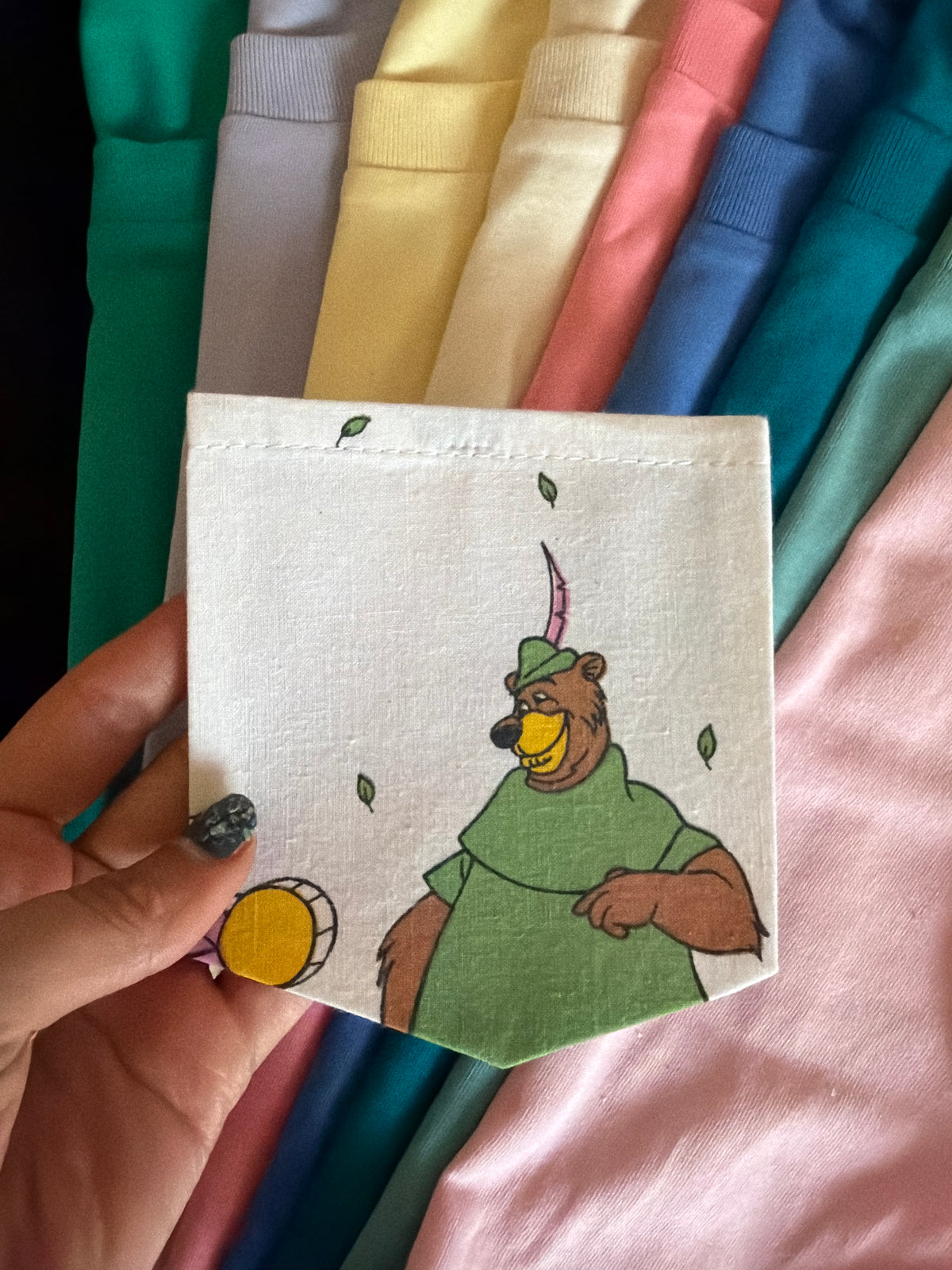 Pocket Tee - Choose Your Size + Colour for this Pocket (Copy 40)