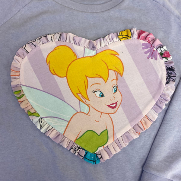 Custom Reworked Heart Duvet Jumper In This Fabric