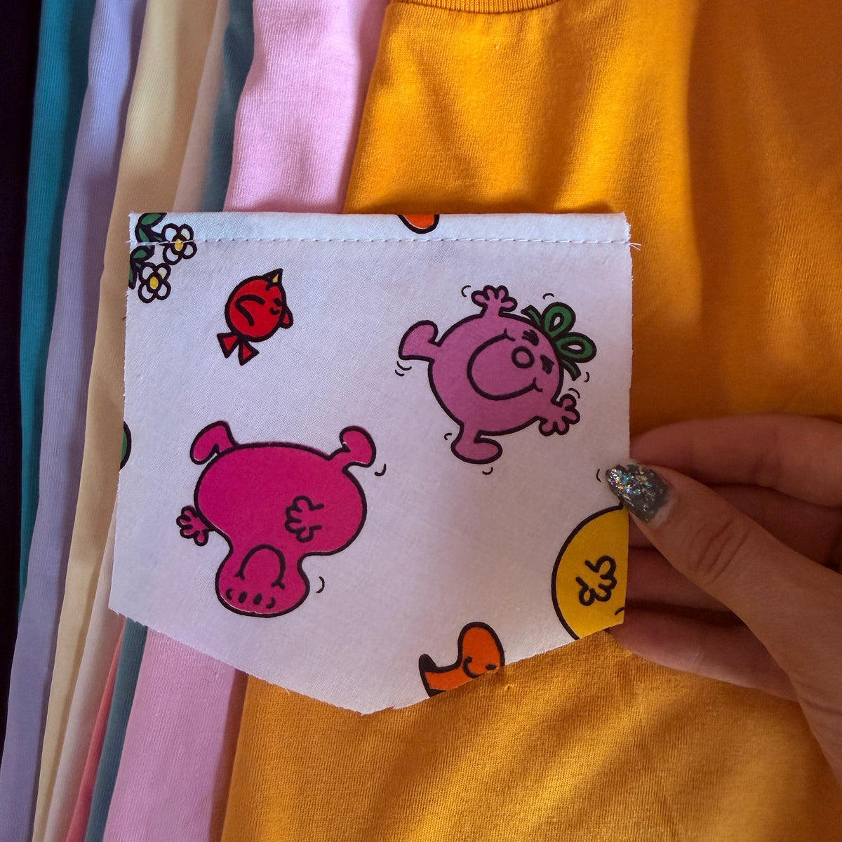Pocket Tee - Choose Your Size + Colour for this Pocket