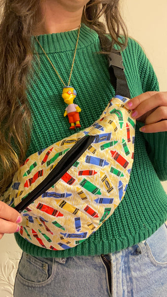 Retro Fabric bumbag Preorder (No.14) ONE LEFT!