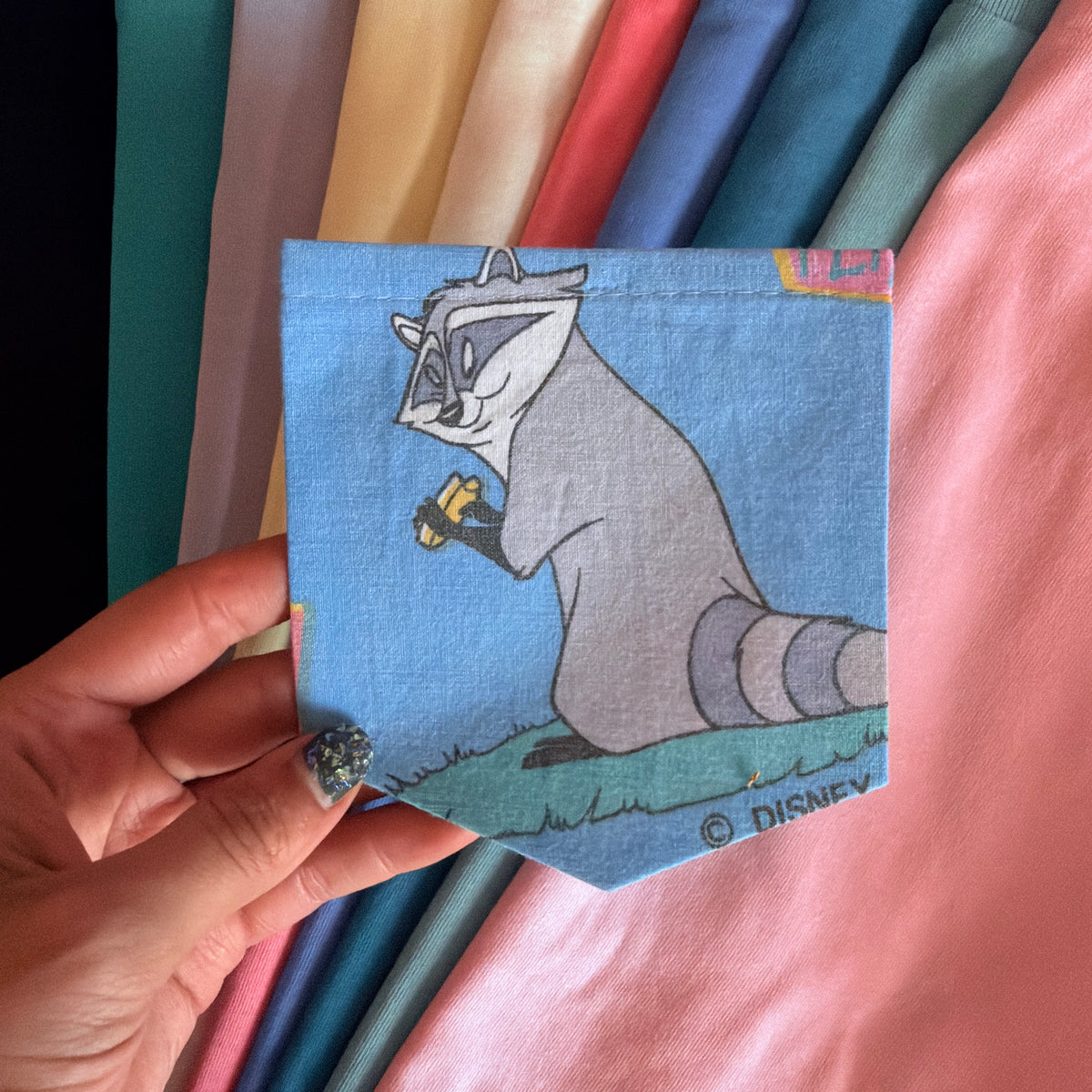 Pocket Tee - Choose Your Size + Colour for this Pocket