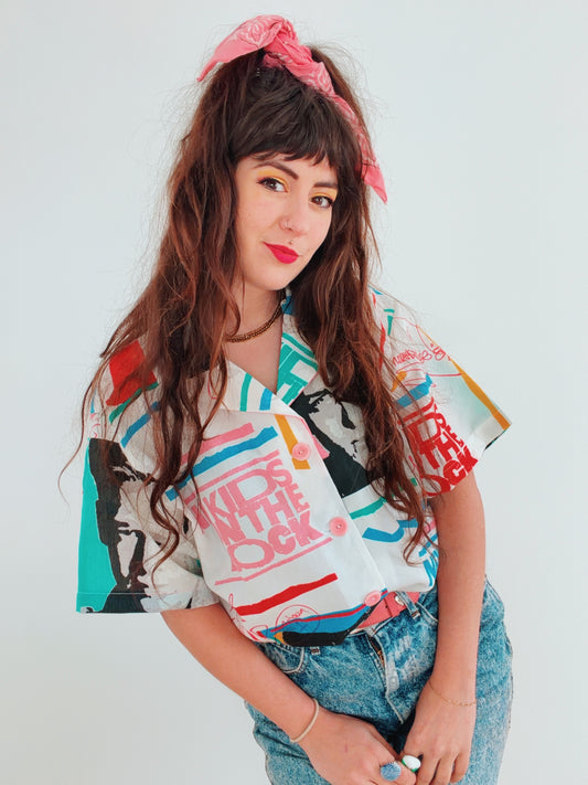 SIZE 12 - Cropped Shirt