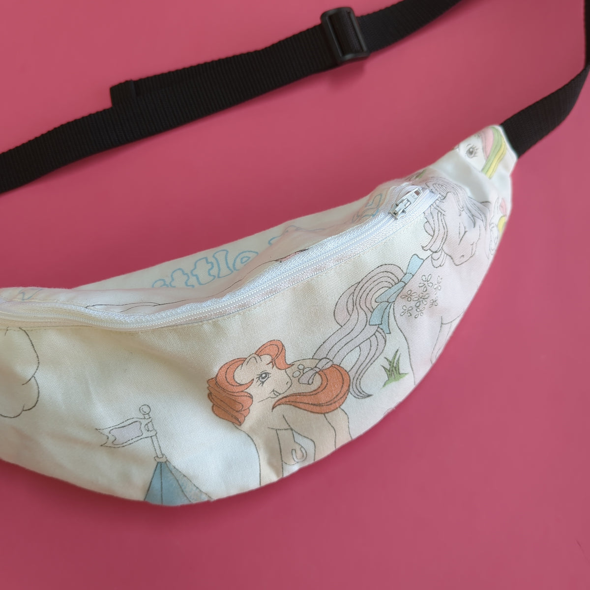Reworked Duvet Cover bumbag.