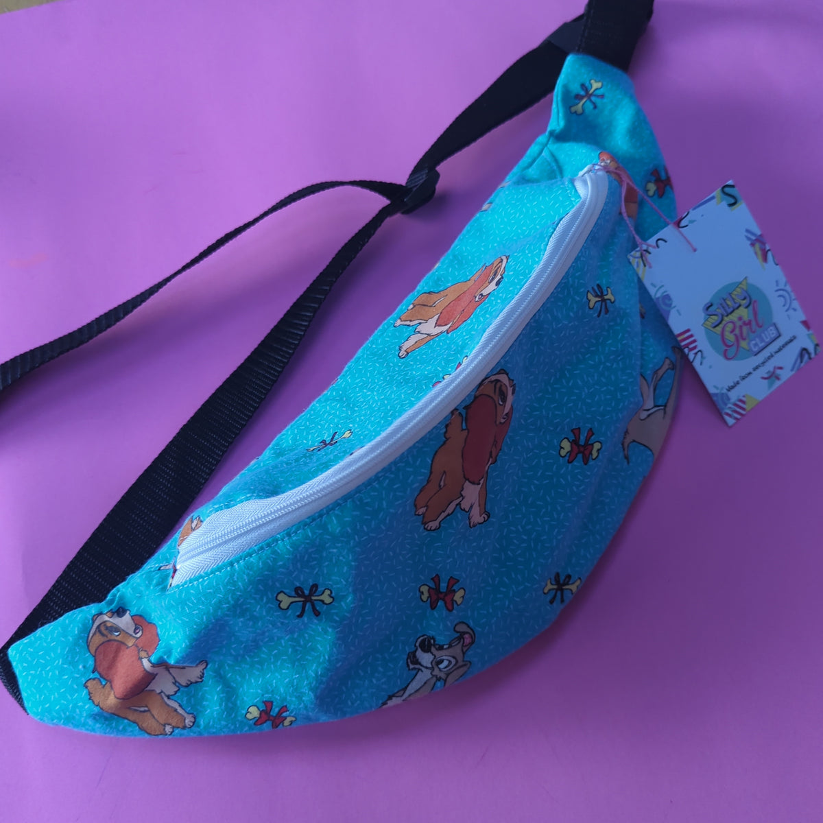 Reworked Duvet Cover bumbag.