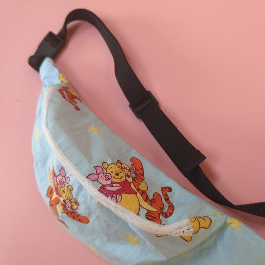 Reworked Duvet Cover bumbag.