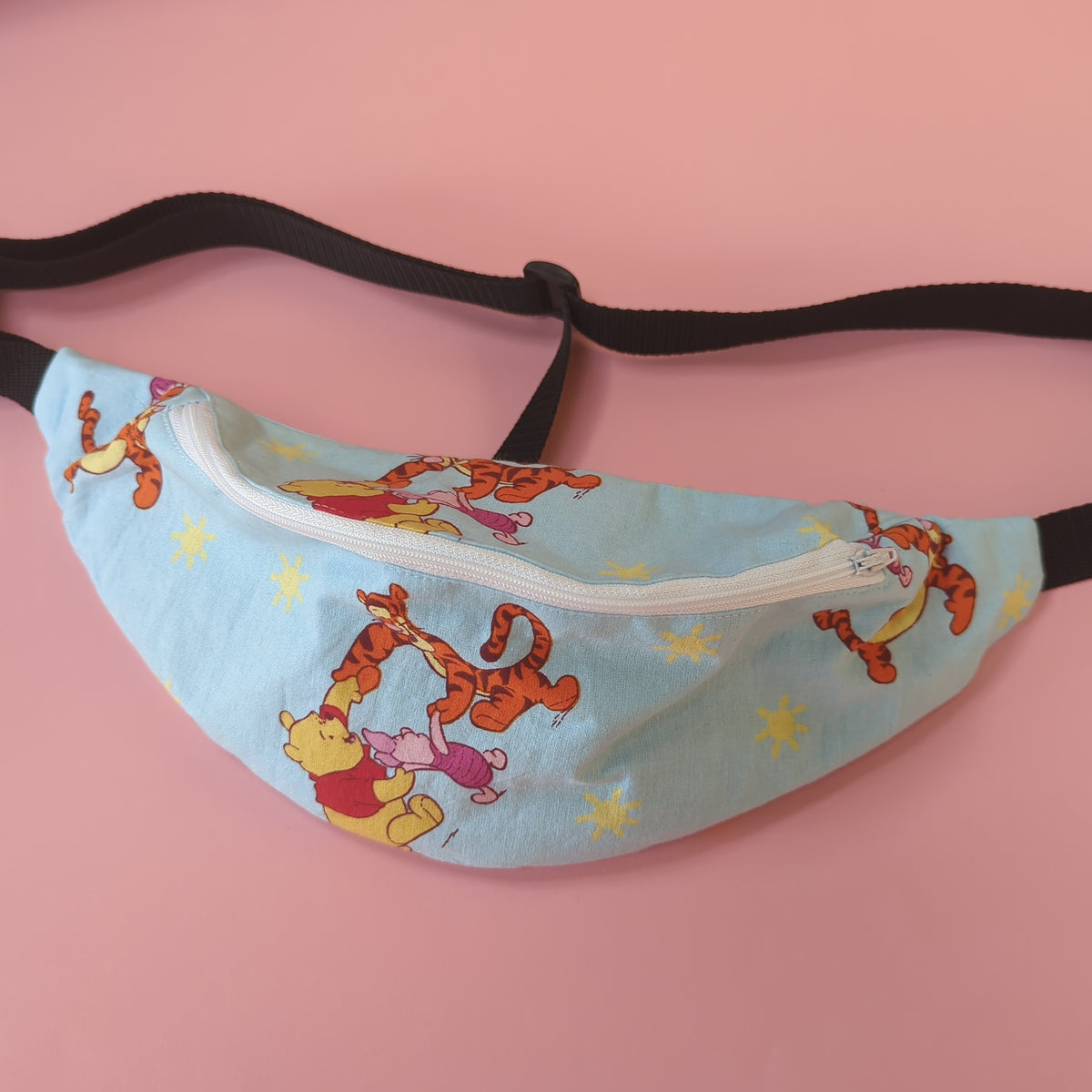 Reworked Duvet Cover bumbag.