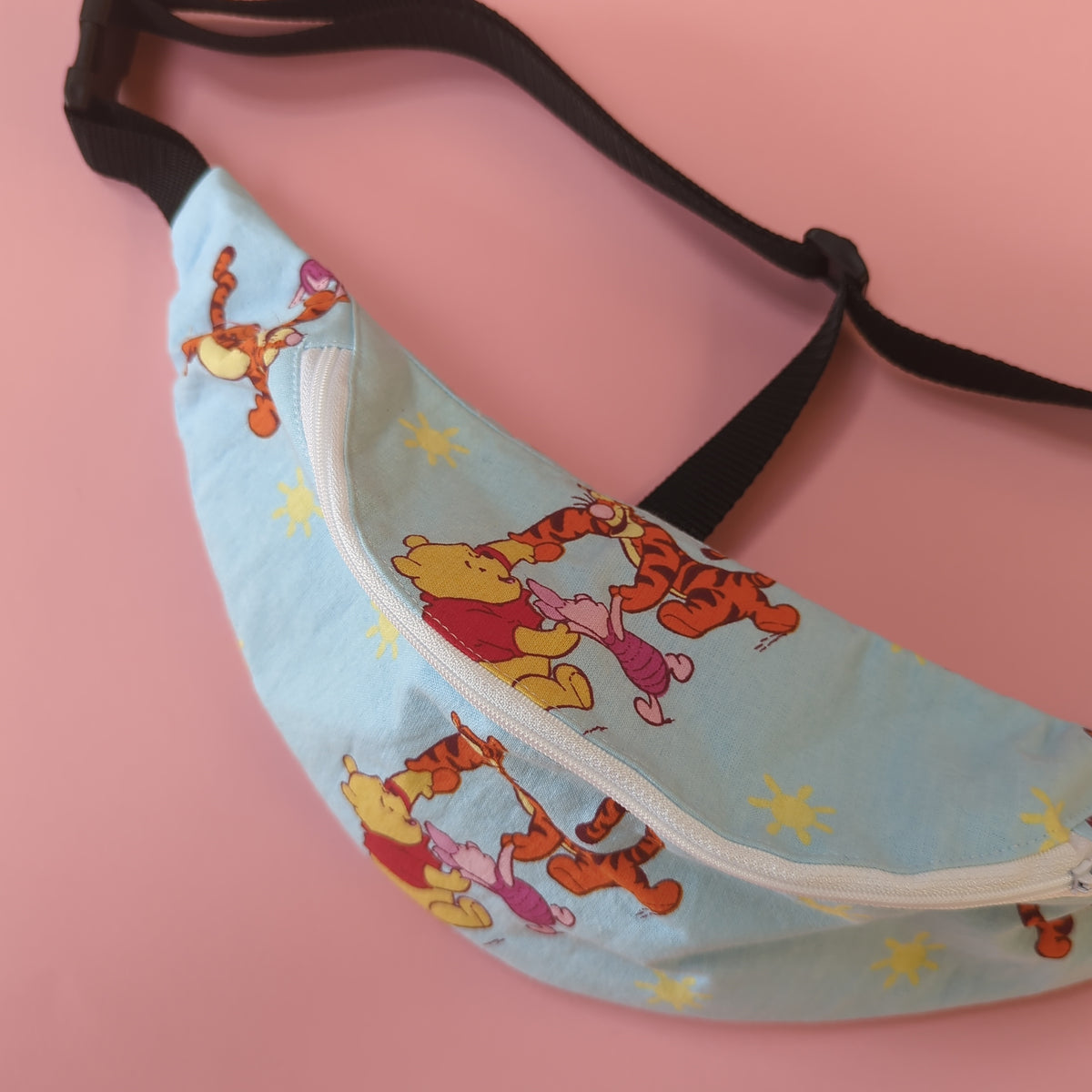 Reworked Duvet Cover bumbag.