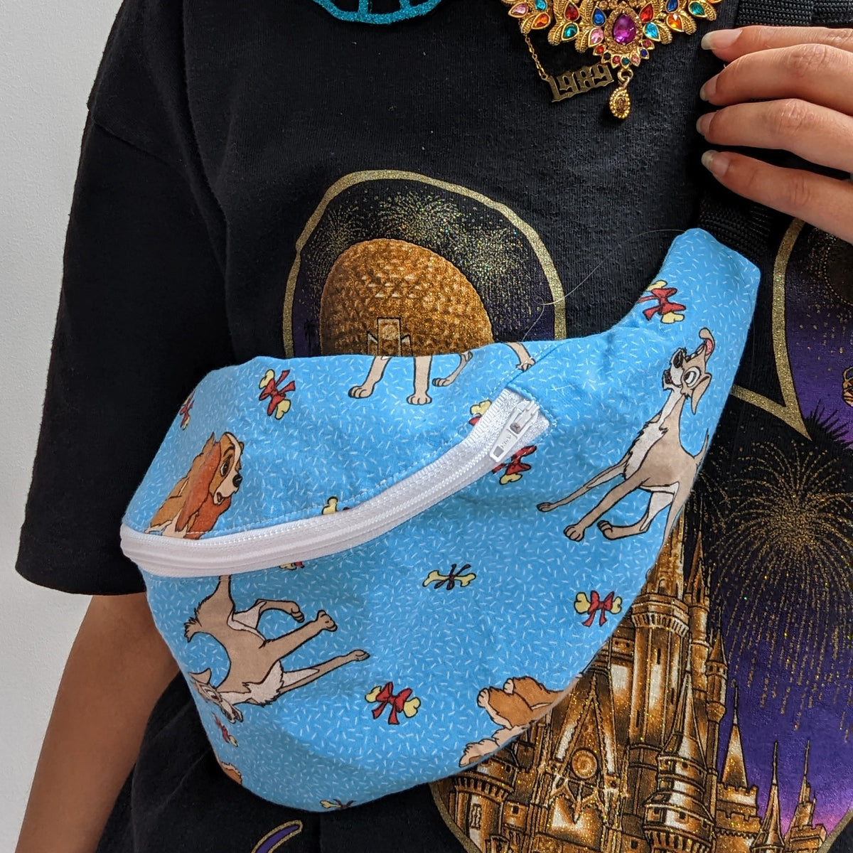 Reworked Duvet Cover bumbag.
