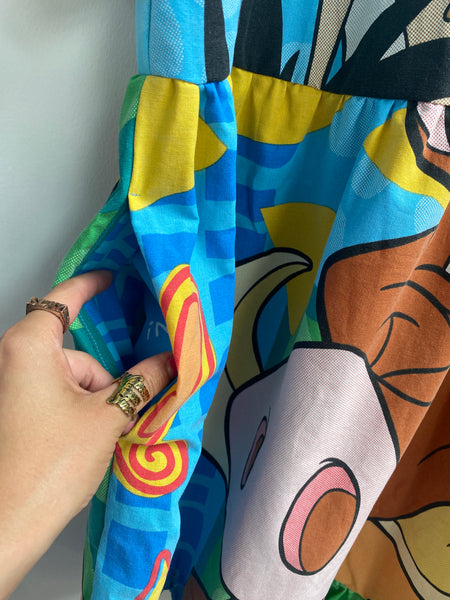 SUMMER LAUNCH!          Reworked Duvet Cover Dress - Size 22