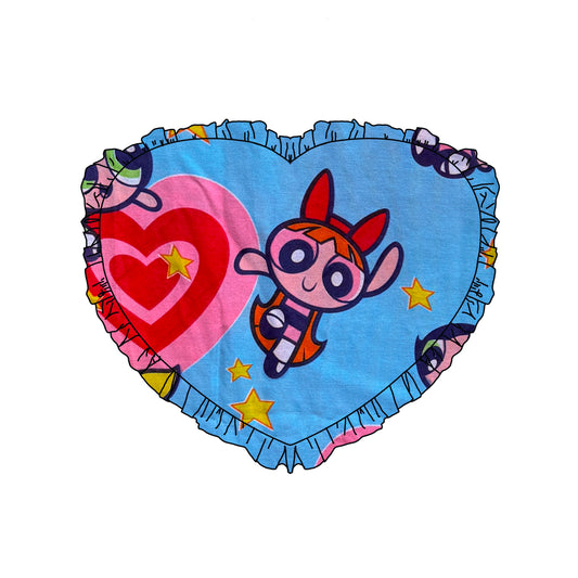 Custom Reworked Heart Duvet Jumper In This Fabric