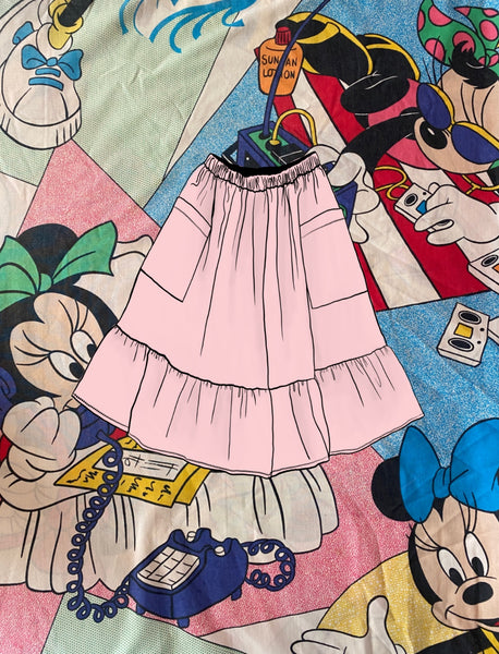 Repurposed Duvet Cover Skirt - Choose Your Size!