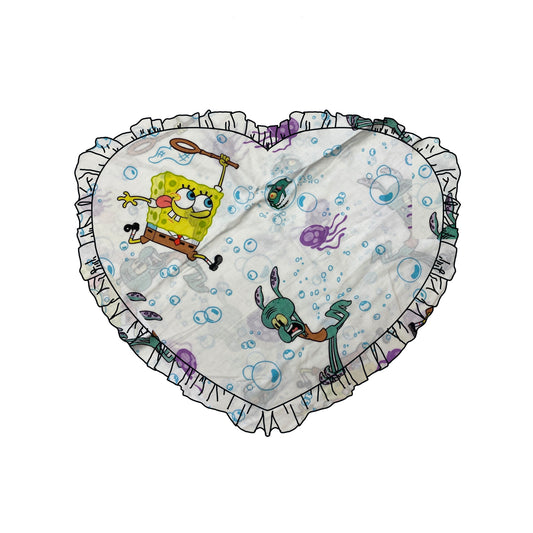 Custom Reworked Heart Duvet Jumper In This Fabric