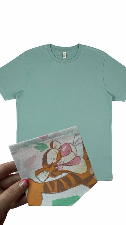 Pocket Tee - Choose Your Size + Colour