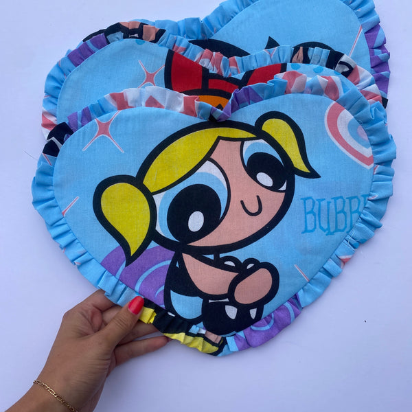 Custom Reworked Heart Duvet Jumper In This Fabric