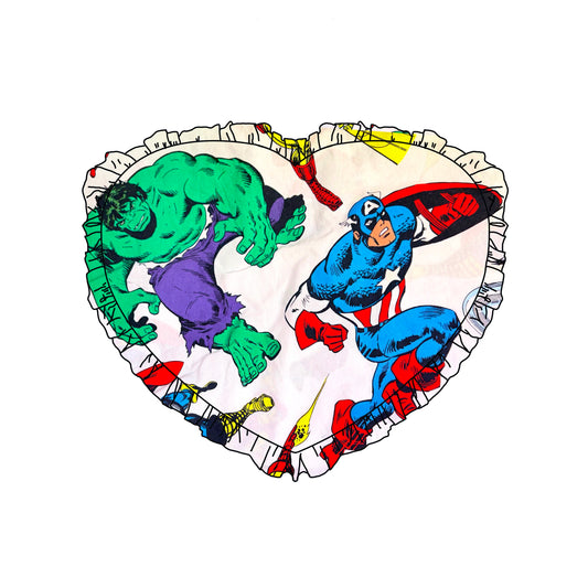 Custom Reworked Heart Duvet Jumper In This Fabric