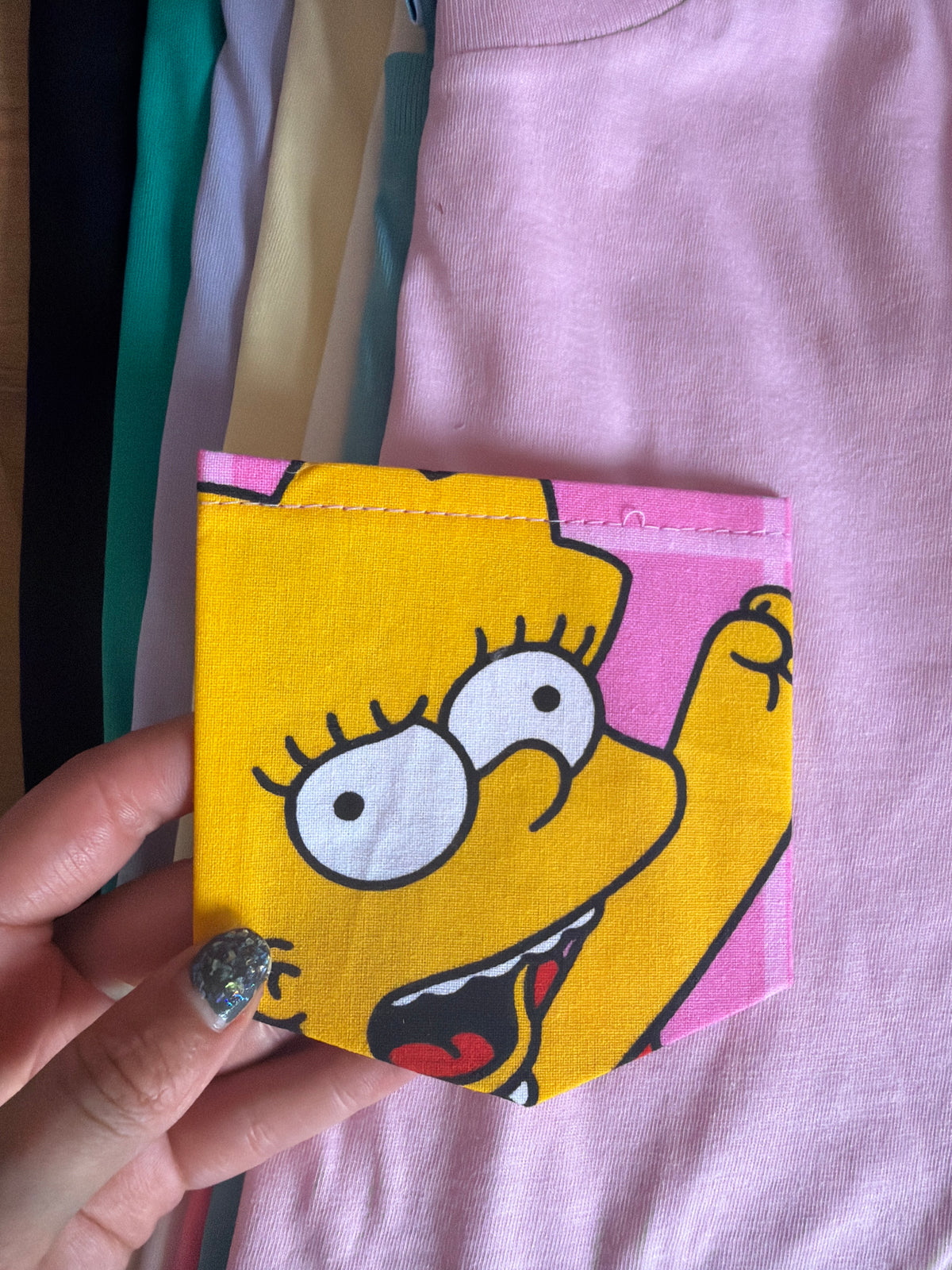 Pocket Tee - Choose Your Size + Colour for this Pocket