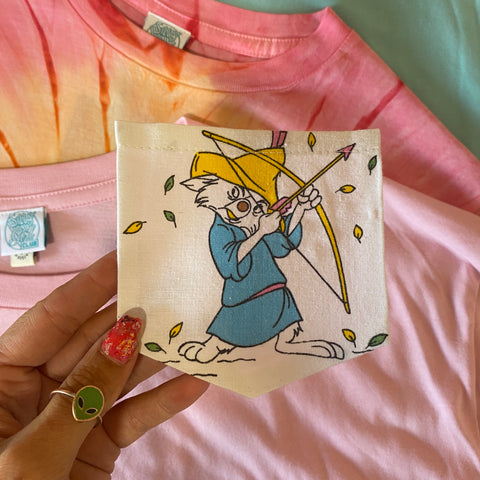 Pocket Tee - Choose Your Size + Colour for this Pocket