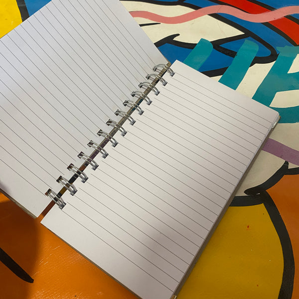 Retro From Scratch Notebook - Plain Paper