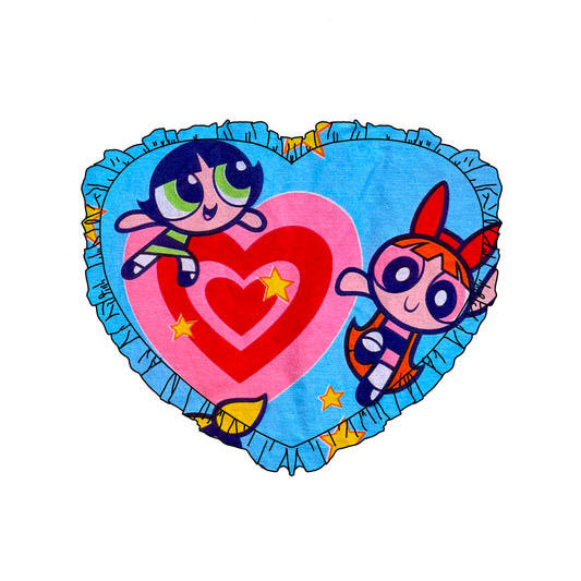 Custom Reworked Heart Duvet Jumper In This Fabric