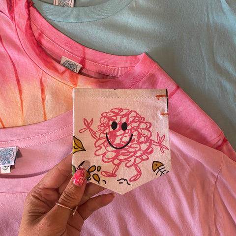 Pocket Tee - Choose Your Size + Colour for this Pocket