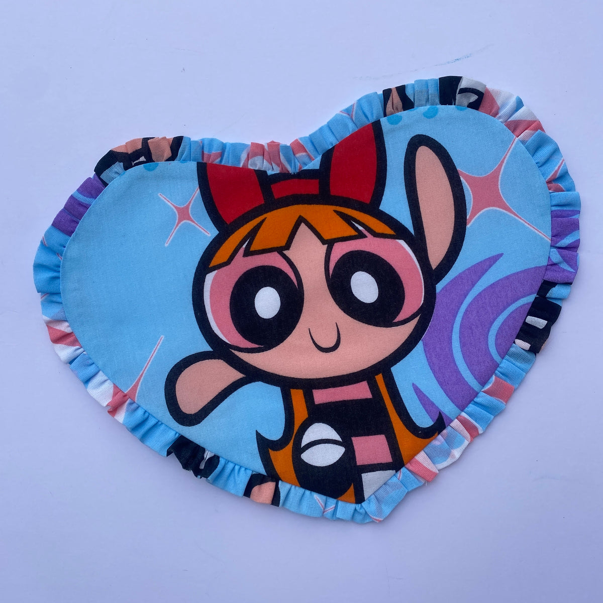Custom Reworked Heart Duvet Jumper In This Fabric