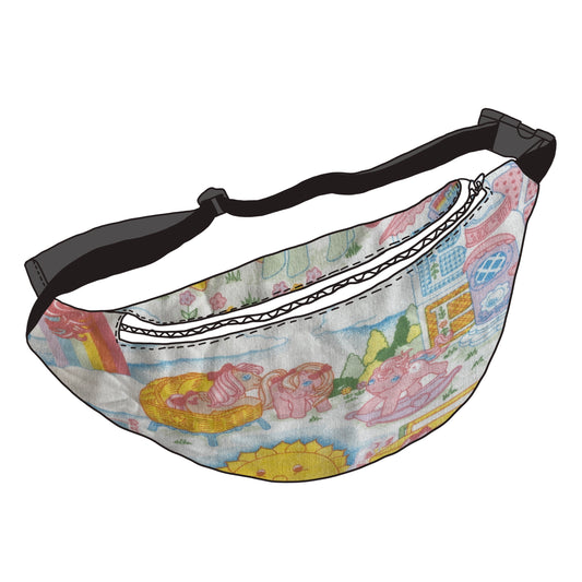 Retro Fabric bumbag Preorder (77)