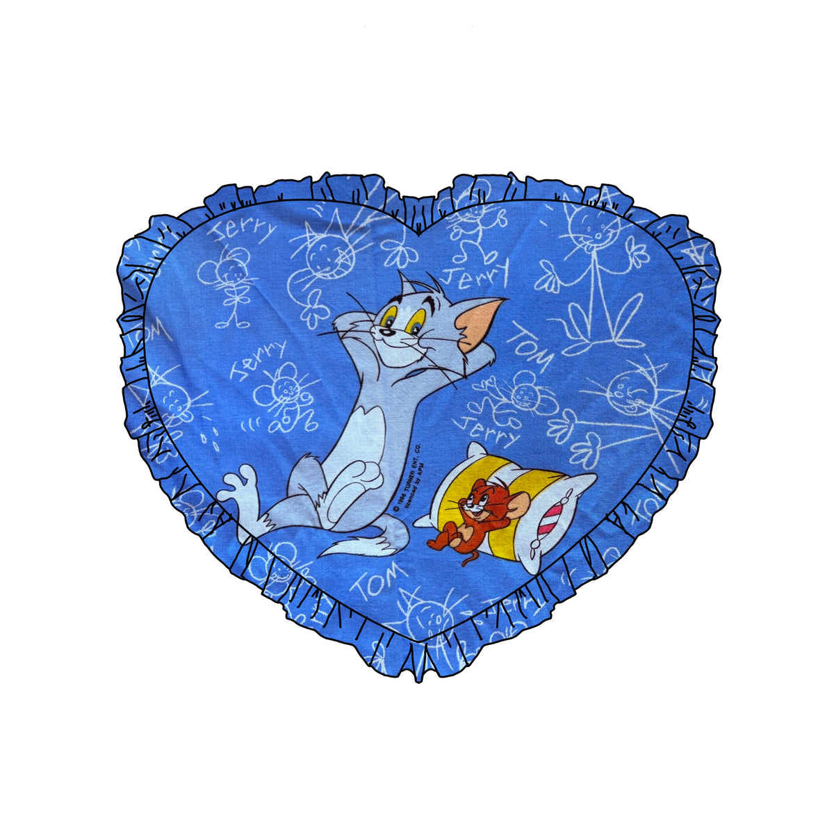 Custom Reworked Heart Duvet Jumper In This Fabric