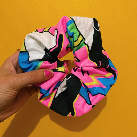 90’s scrunchies - Made from reworked duvets!