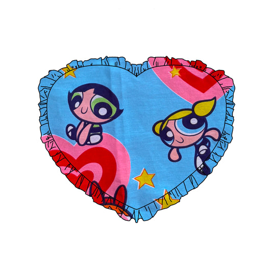 Custom Reworked Heart Duvet Jumper In This Fabric