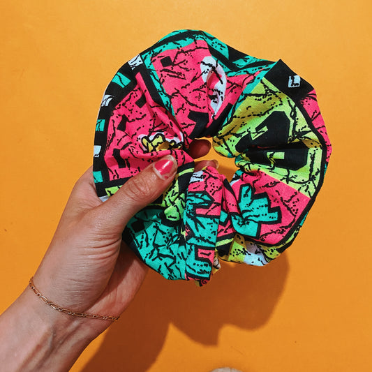 90’s scrunchies - Made from reworked duvets!