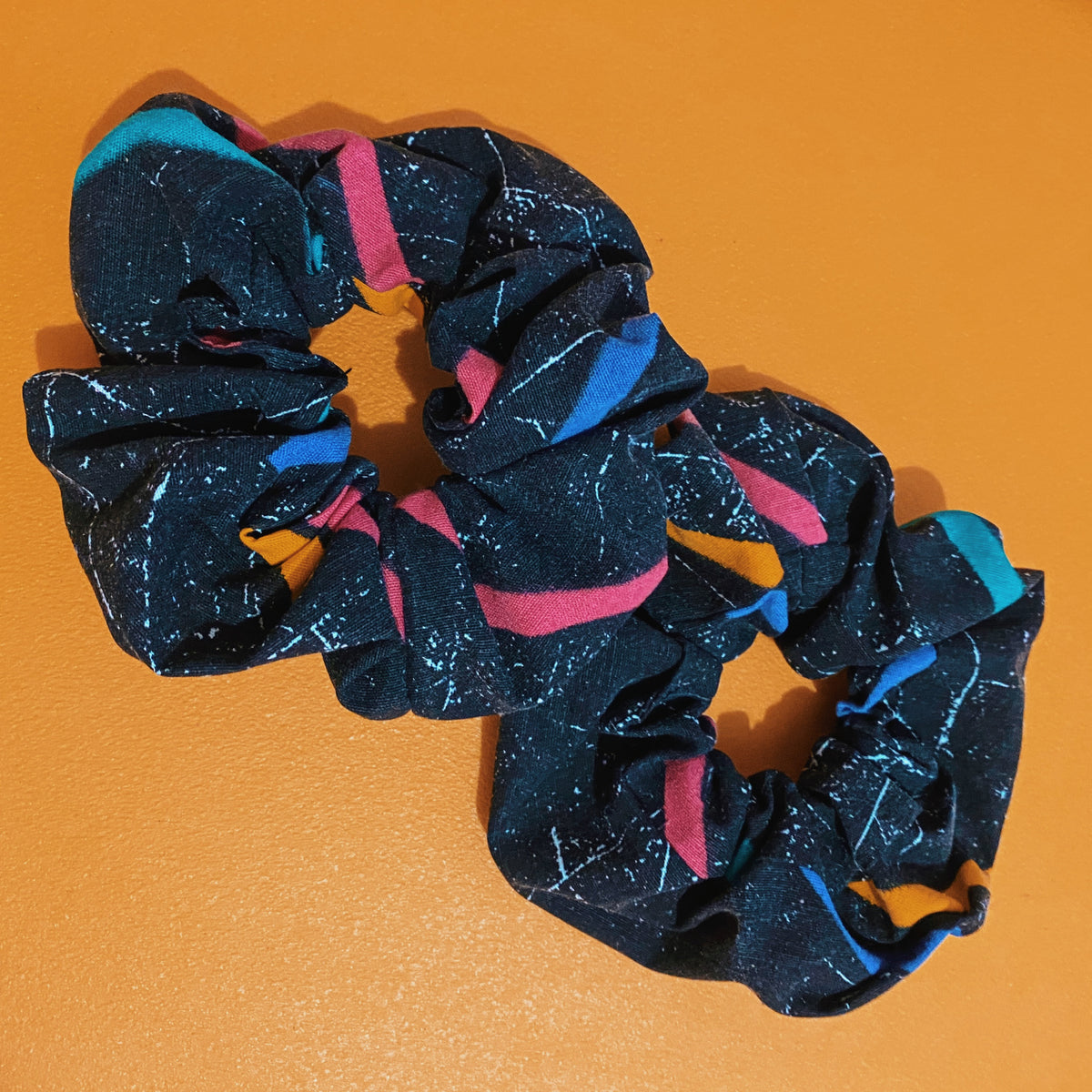 90’s scrunchies - Made from reworked duvets!