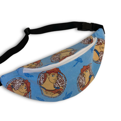 90's Bumbag / Fanny pack made from duvet covers (06)
