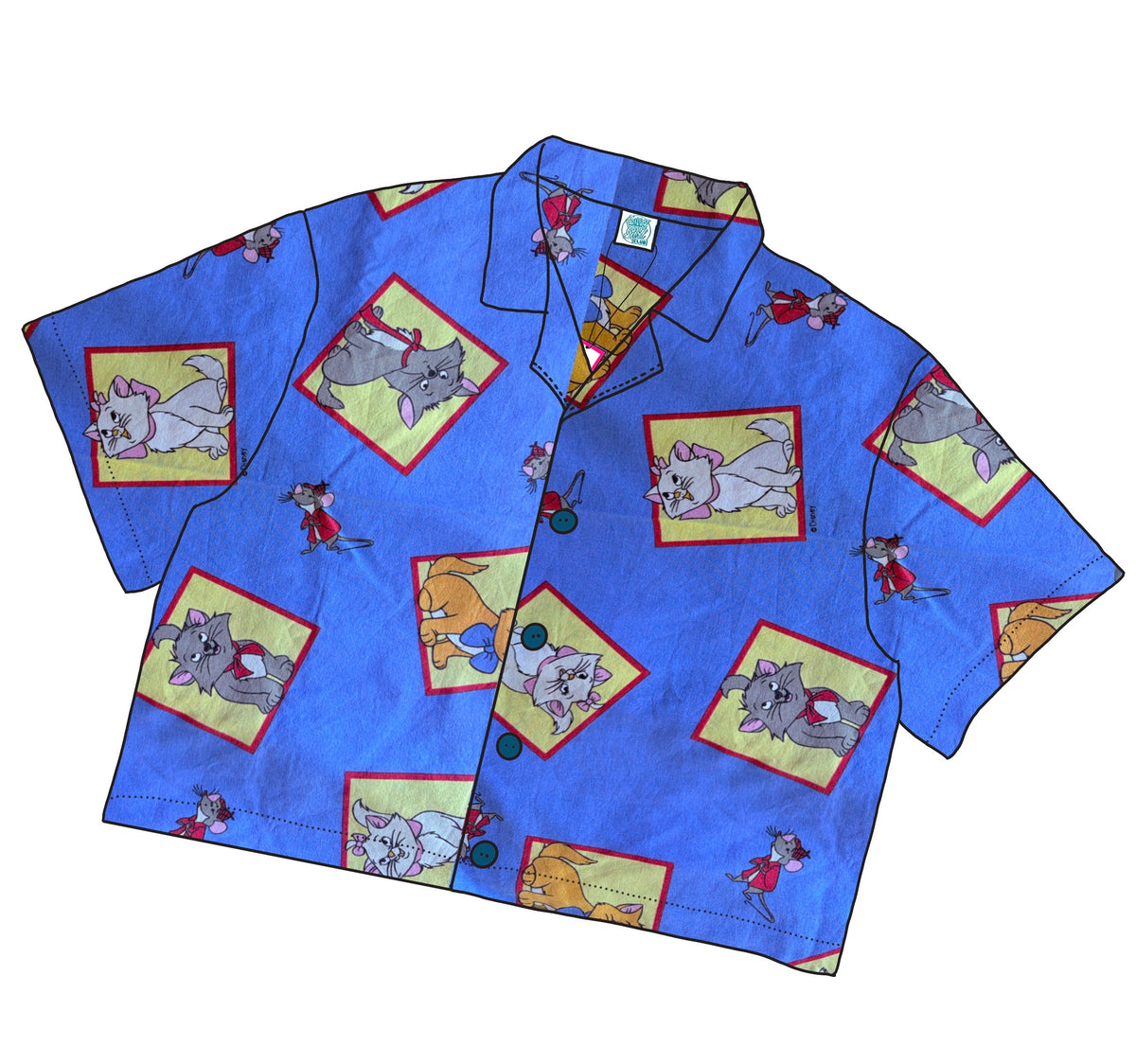 CHOOSE YOUR SIZE - Cropped Shirt