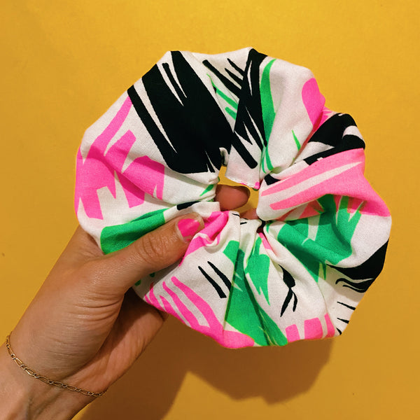 90’s scrunchies - Made from reworked duvets!