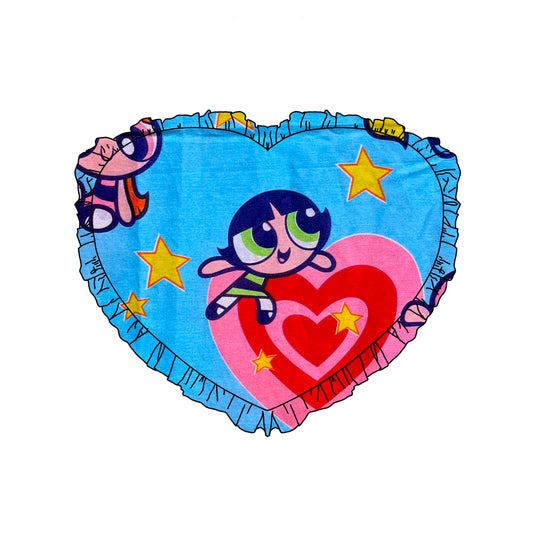 Custom Reworked Heart Duvet Jumper In This Fabric