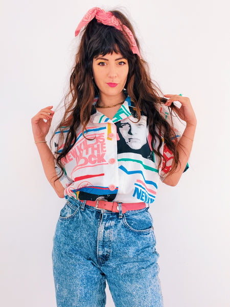 SIZE 12  - Cropped Shirt