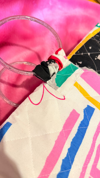 NKOTB bed sheet bag