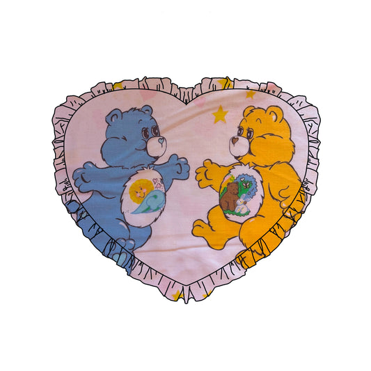 Custom Reworked Heart Duvet Jumper In This Fabric