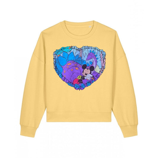Custom Reworked Heart Duvet Jumper In This Fabric
