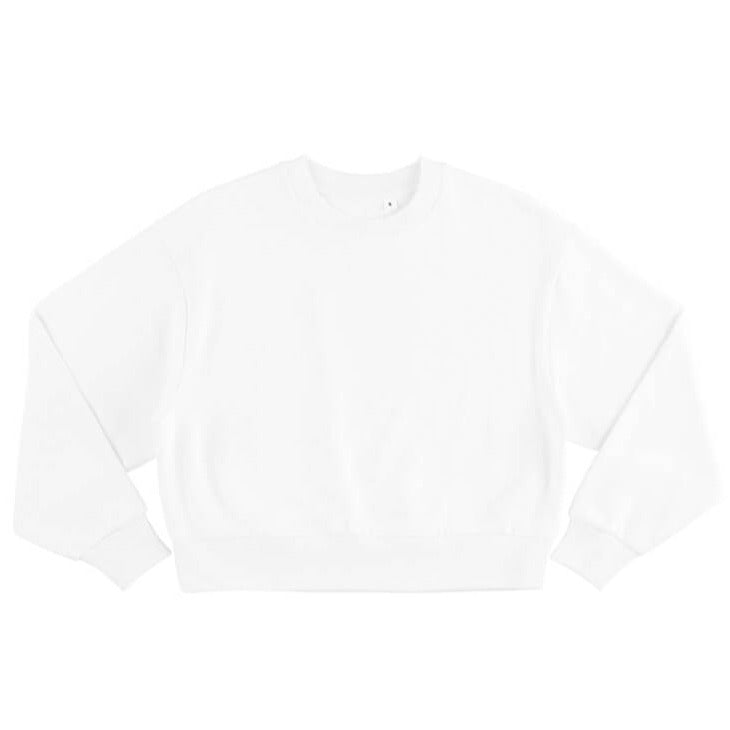 Medium White Boxy Jumper
