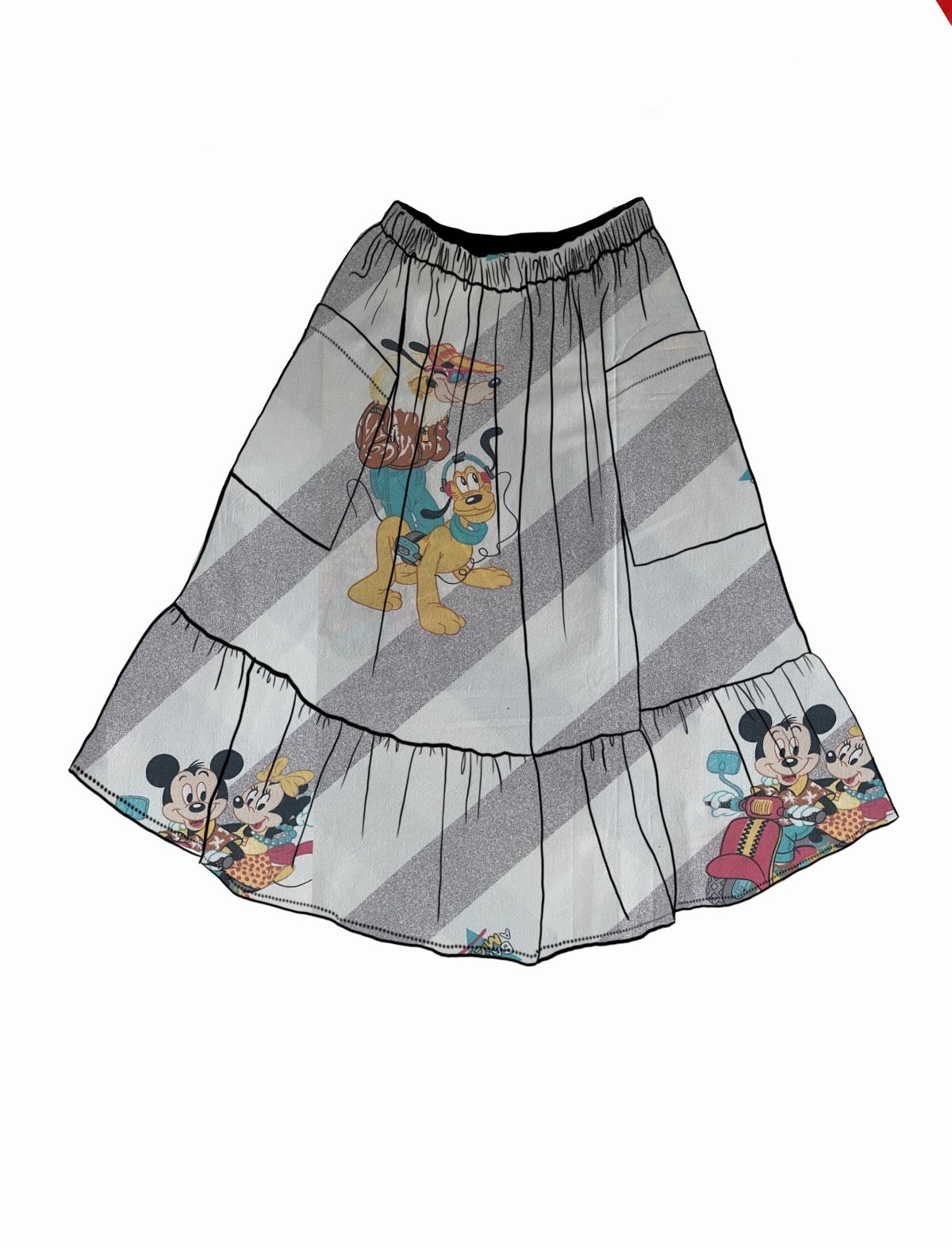 Repurposed Duvet Cover Skirt - Choose Your Size!