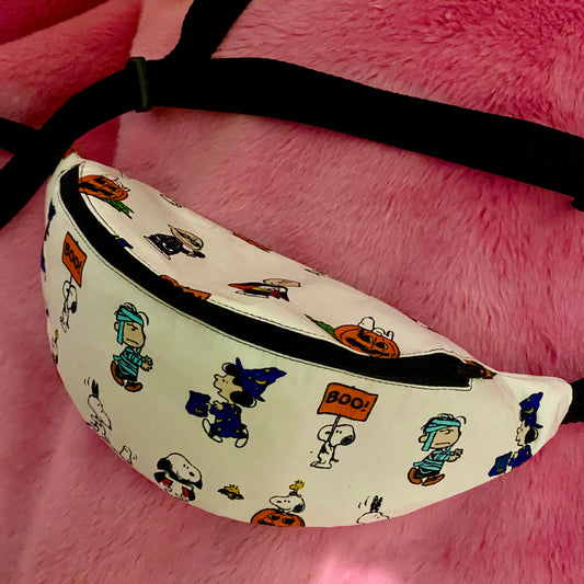 90's Bumbag / Fanny pack made from duvet covers (09)
