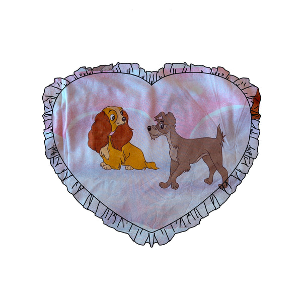 Custom Reworked Heart Duvet Jumper In This Fabric
