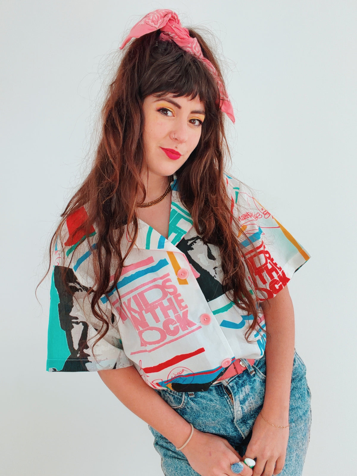 SIZE 12  - Cropped Shirt