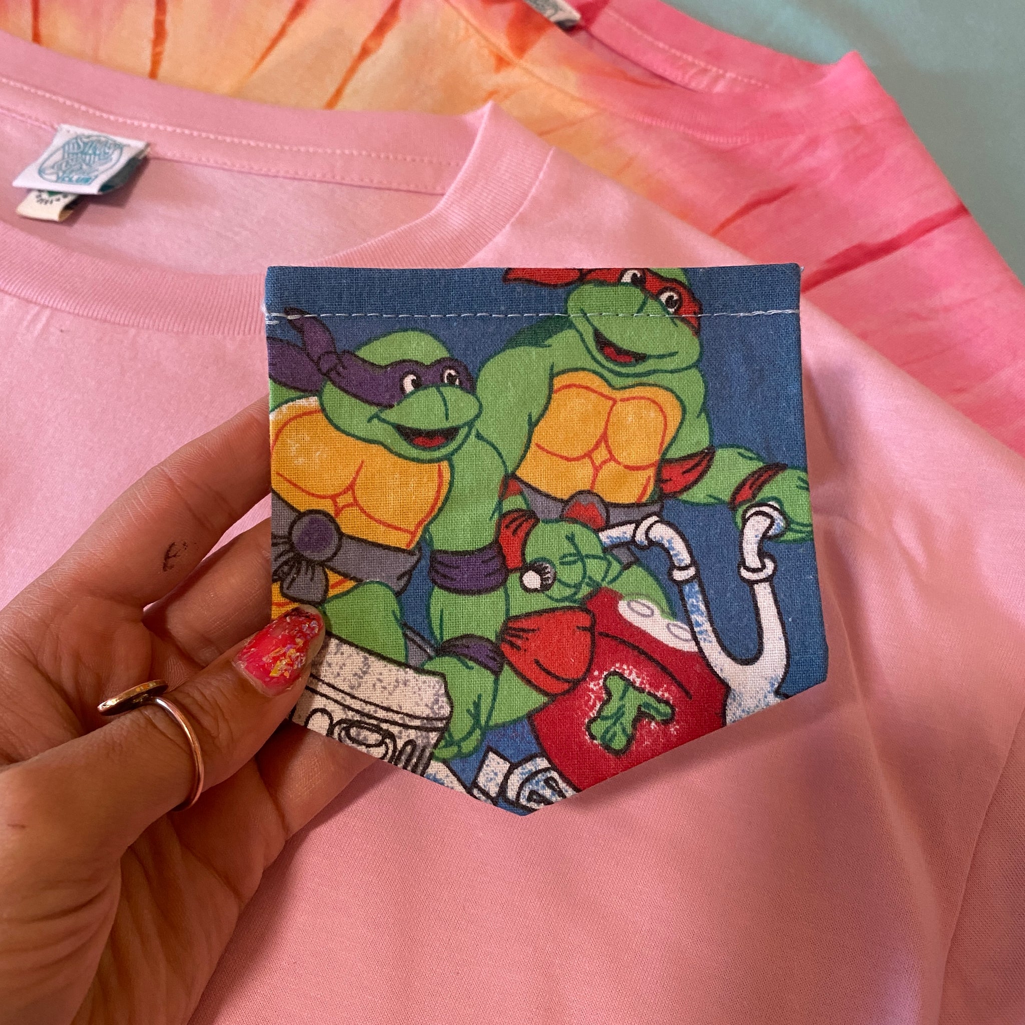 Pocket Tee - Choose Your Size + Colour for this Pocket