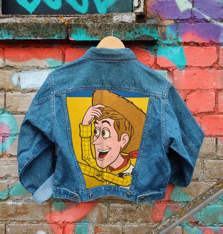 Send in your denim jacket + we'll sew on this panel