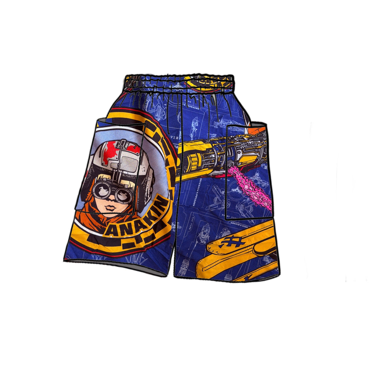 Bermuda Style Shorts w/ Elasticated Waist