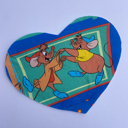 Custom Reworked Heart Duvet Jumper In This Fabric