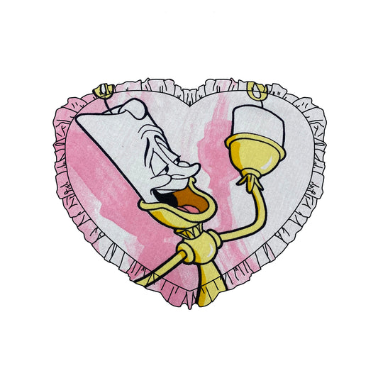Custom Reworked Heart Duvet Jumper In This Fabric