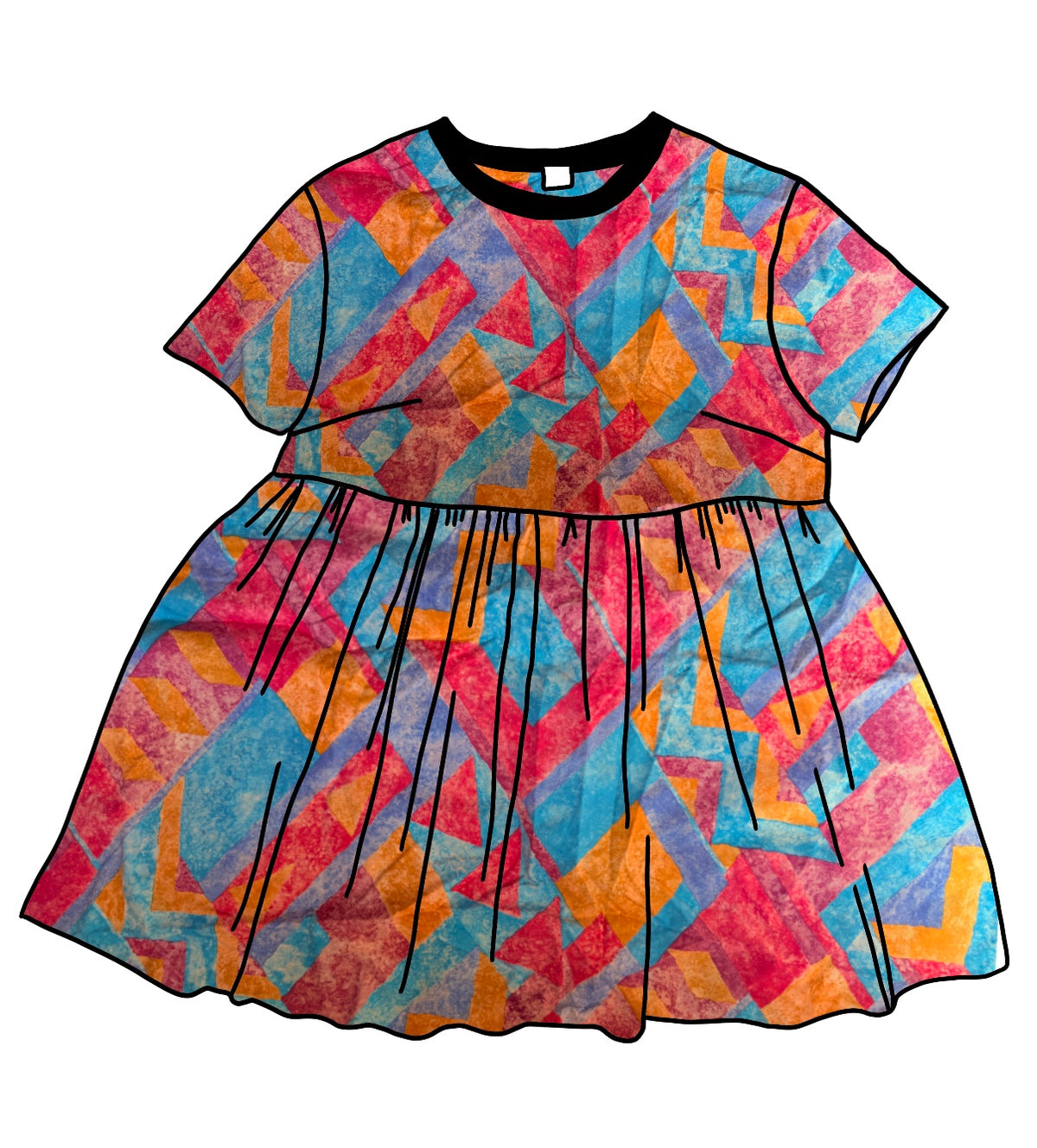 Custom Suki Smock Dress - Choose Your Size + Style